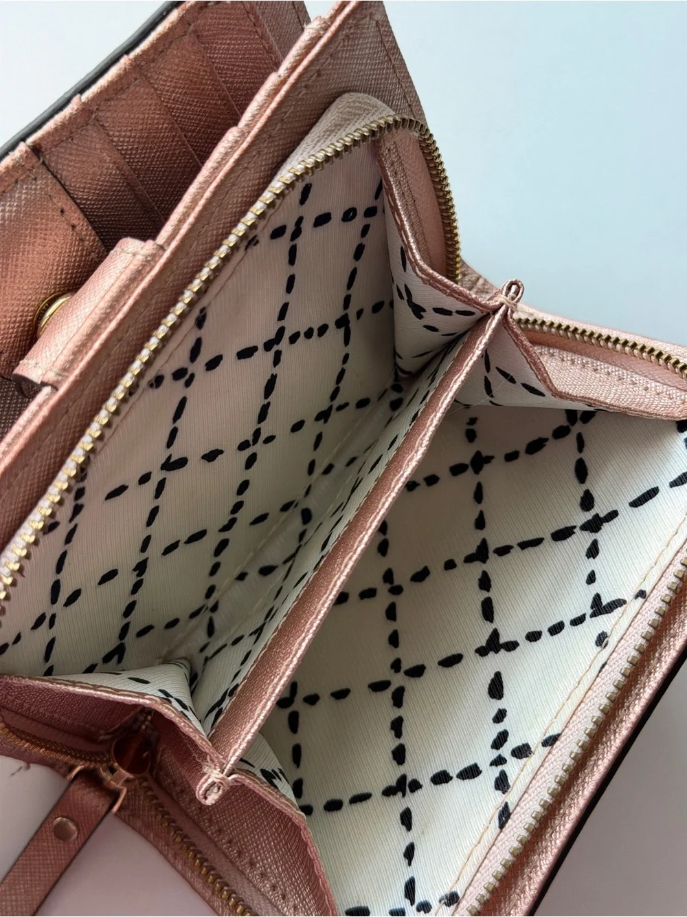 Kate Spade Rose Gold Wallet
